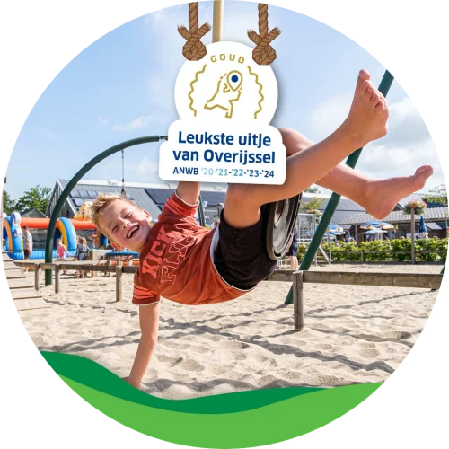 Lekker buiten spelen bij het Leukste uitje van Overijssel 2024