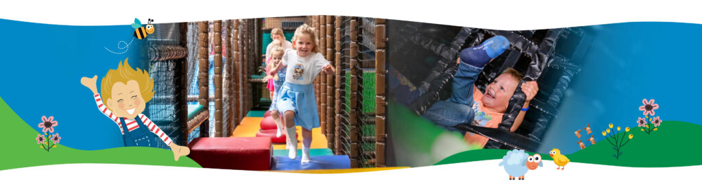 Binnenspelen bij de indoorspeeltuin bij Speelpark de Flierefluiter