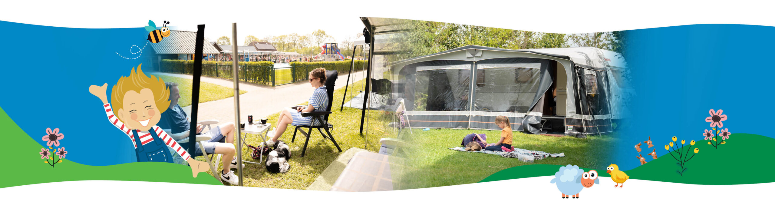 Wakker worden op de leukste kindercamping van Nederland: De Flierefluiter