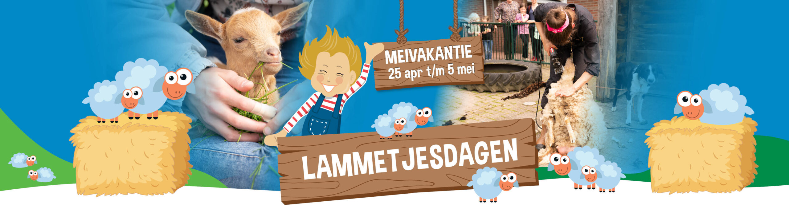 Lammetjesdagen bij Speelpark de Flierefluiter, het leukste uitje tijdens de meivakantie voor het hele gezin